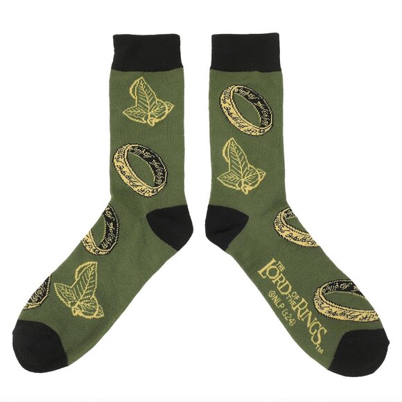 NWT Lord of the Rings Characters 5-Pair Casual Crew Socks - Picture 3 of 7